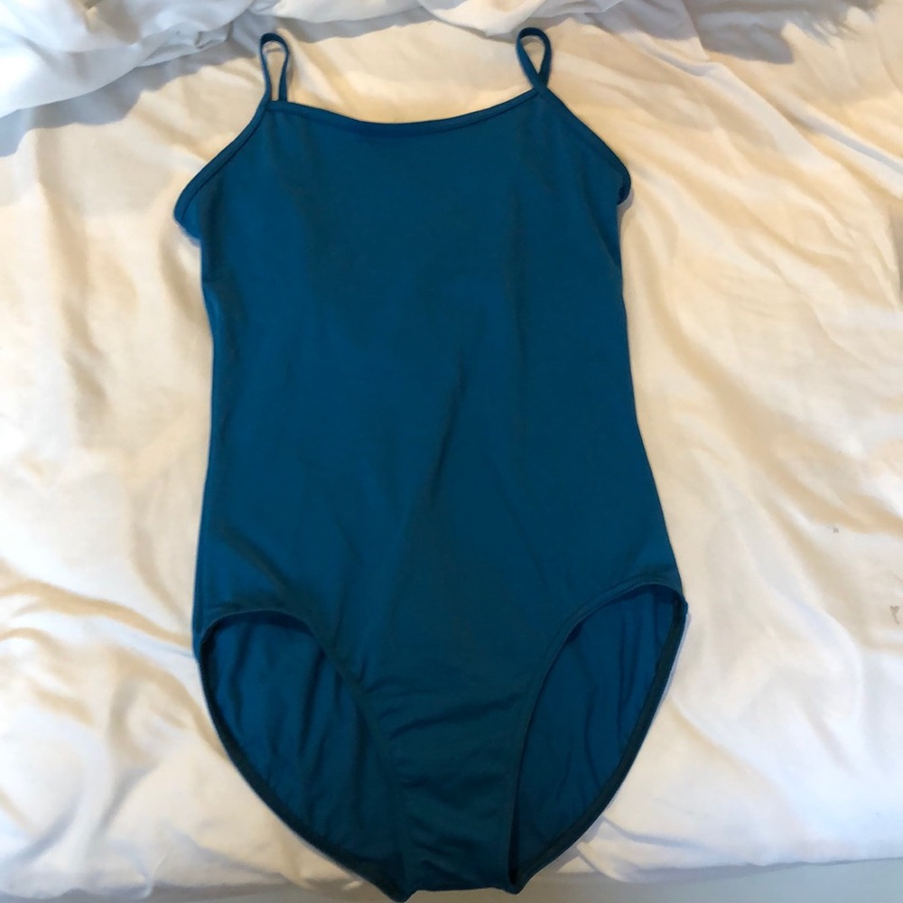 Blue One Piece Swimsuit